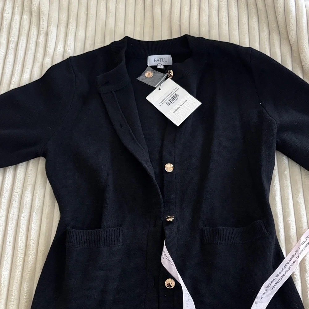 Naadean Cardigan | Noir - Picture 7 of 10